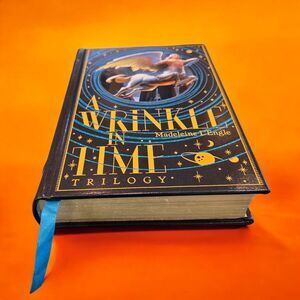 A Wrinkle in Time HC Trilogy Madeleine L'Engle Barnes & Noble Collectible -READ